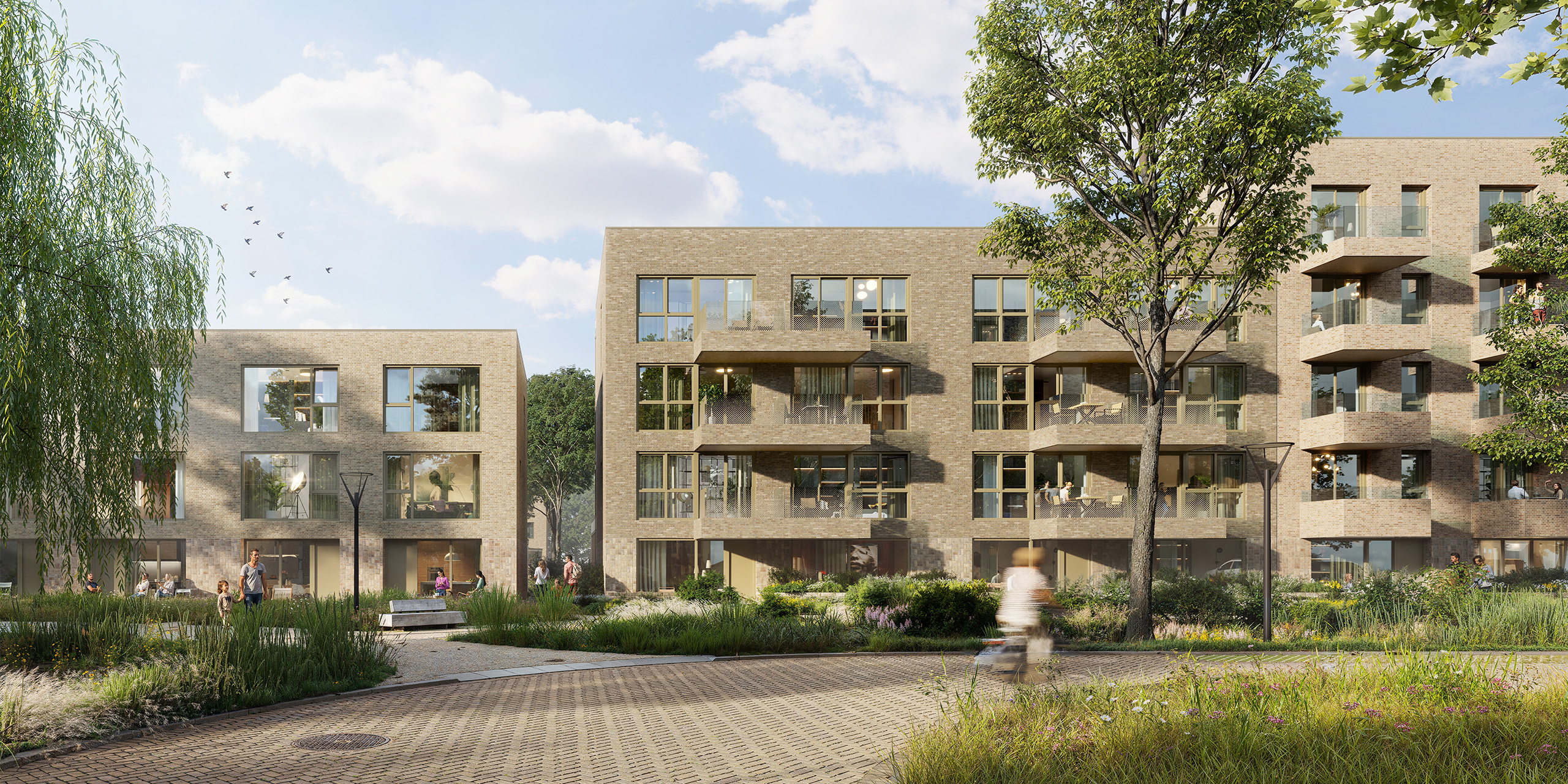 Winning tender sustainable housing ‘The Green Courtyard’ Netherlands